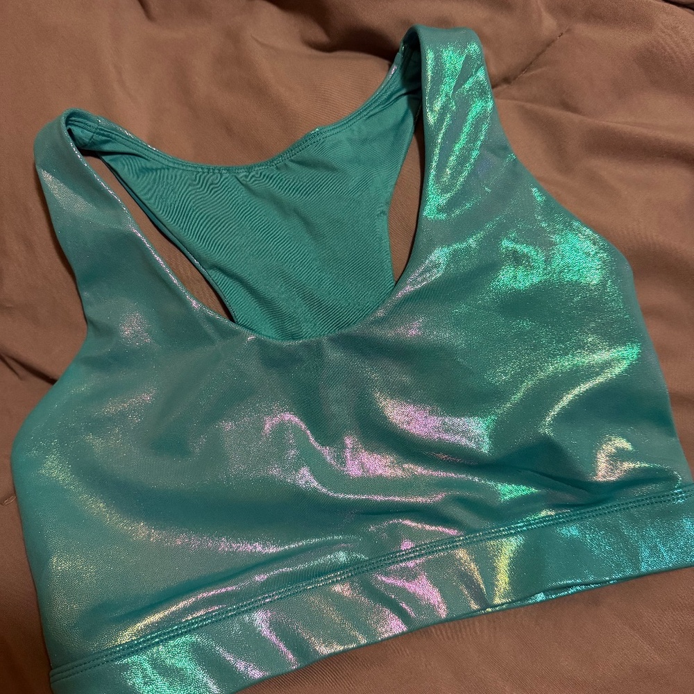 LoveHerShop Turquoise Sports Bra